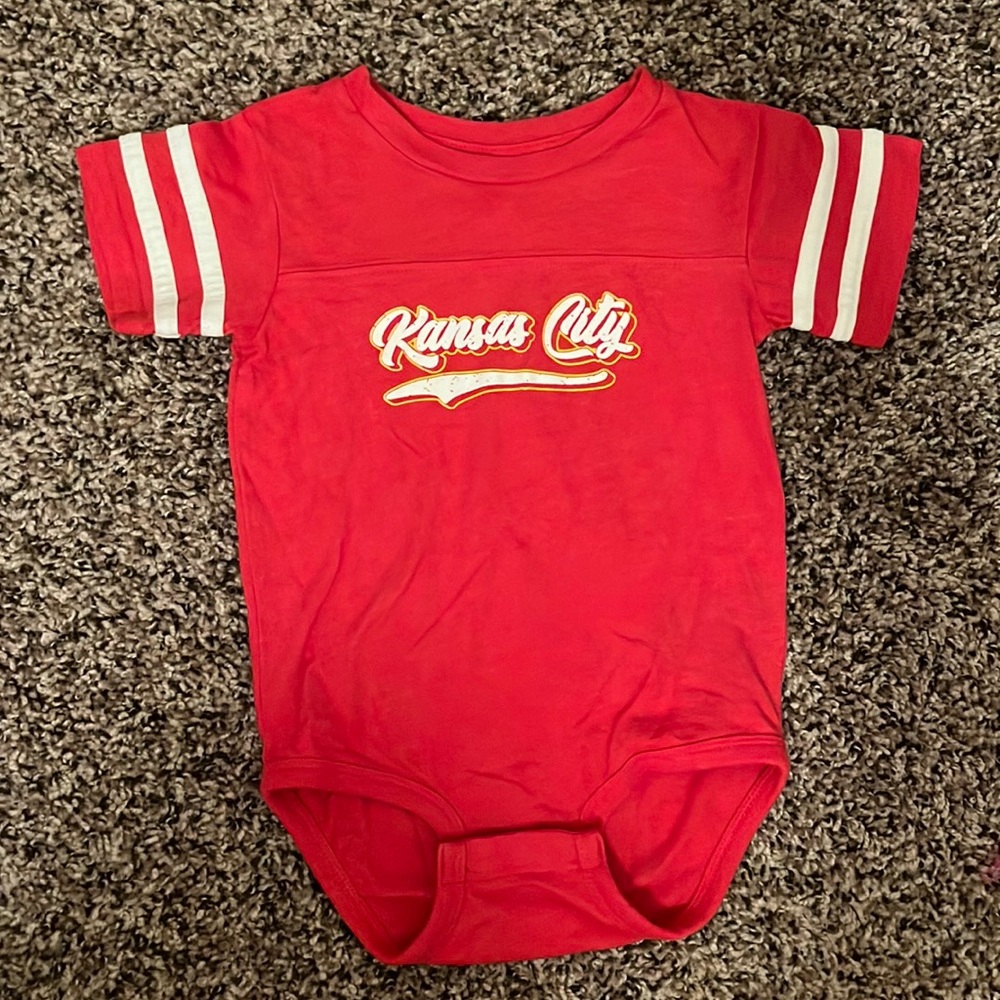 Jill Marie Boutique KC Chiefs Onesie